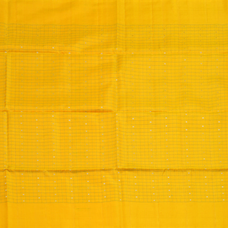 Hayagrivas Handloom Soft Silk Saree in Sun-Kissed Yellow KBD1767A13-4