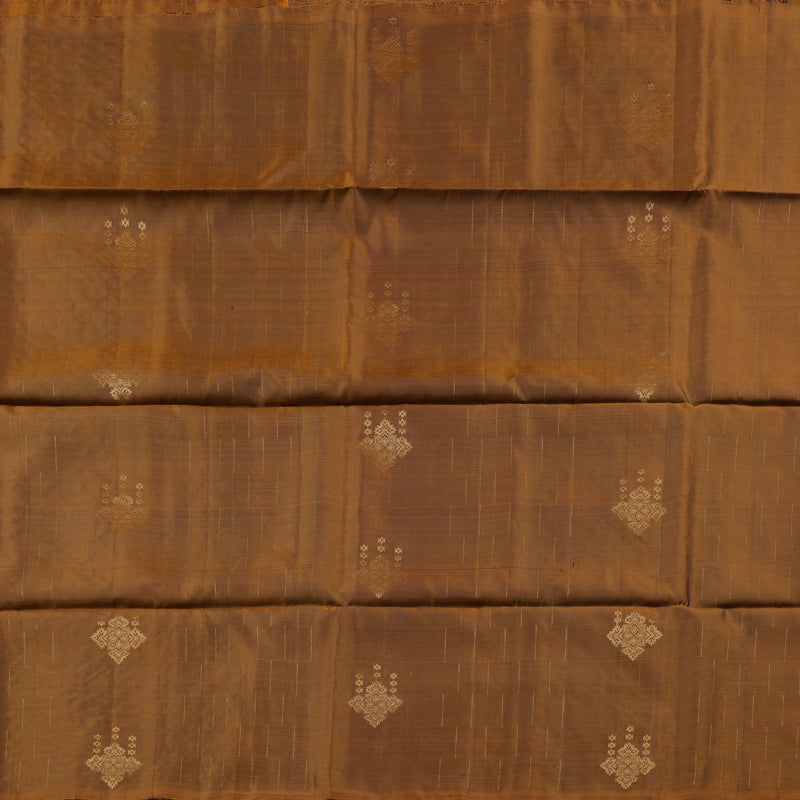 Hayagrivas Honey Mustard Handloom Soft Silk Saree KBD1767A3-27