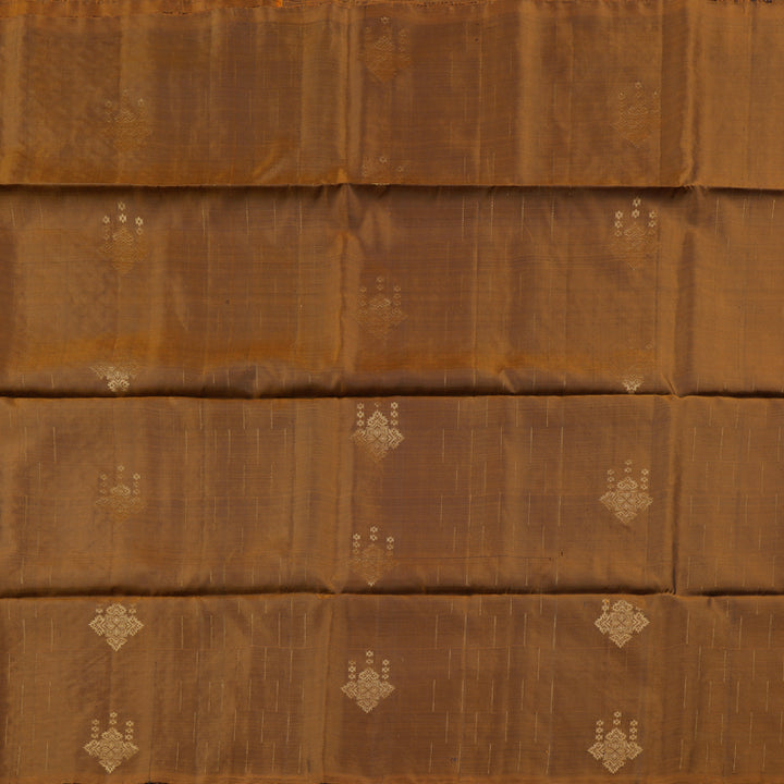 Hayagrivas Honey Mustard Handloom Soft Silk Saree KBD1767A3-27
