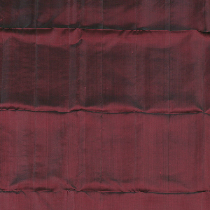 Hayagrivas Wine Maroon Handloom Soft Silk Saree KBD1767A6-16