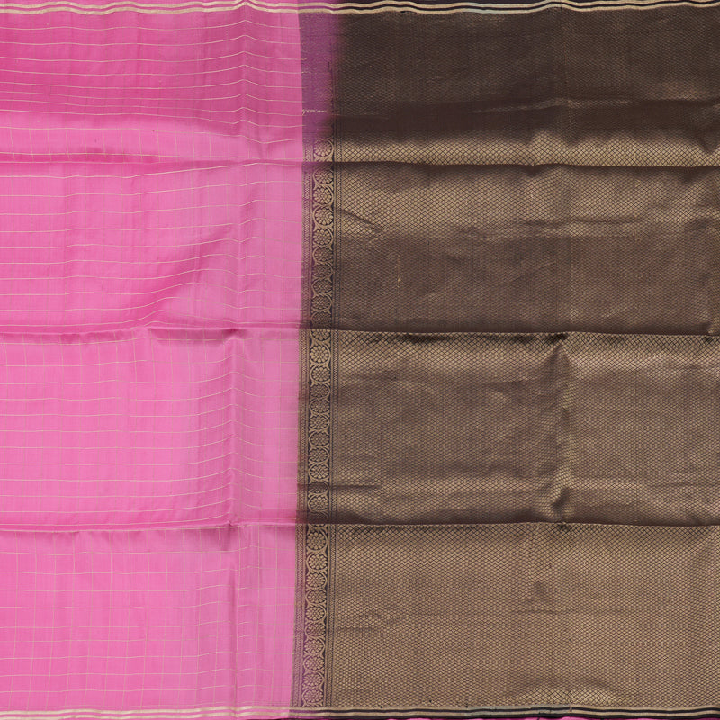 Hayagrivas Handloom Soft Silk Saree in Charming Pink KBD1768A3-4
