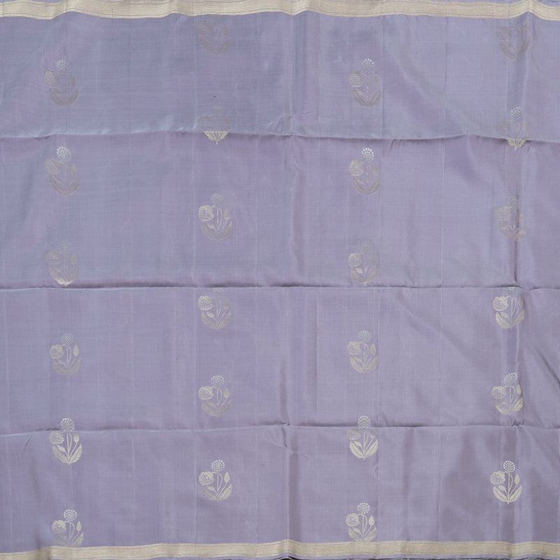 Hayagrivas Handloom Soft Silk Saree in serene Lavender Color KBD1772A2-4