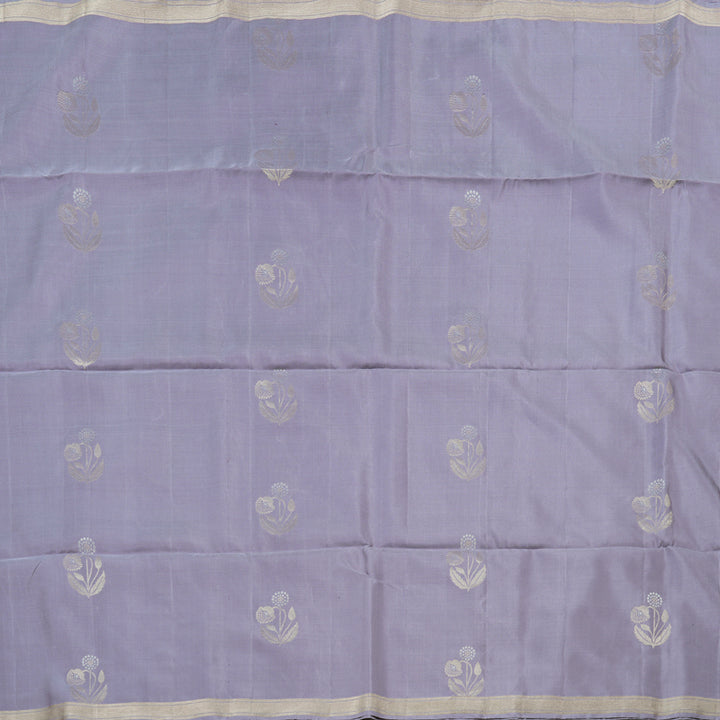 Hayagrivas Handloom Soft Silk Saree in serene Lavender Color KBD1772A2-4
