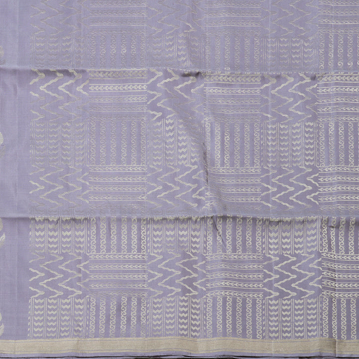 Hayagrivas Handloom Soft Silk Saree in serene Lavender Color KBD1772A2-4