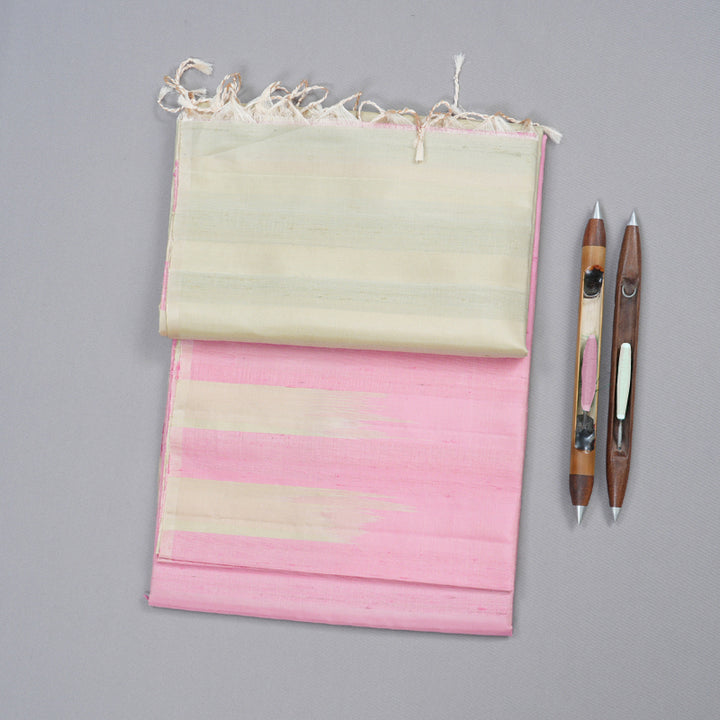 Hayagrivas Baby Pink Handloom Soft Silk Saree KBD1773A1-1
