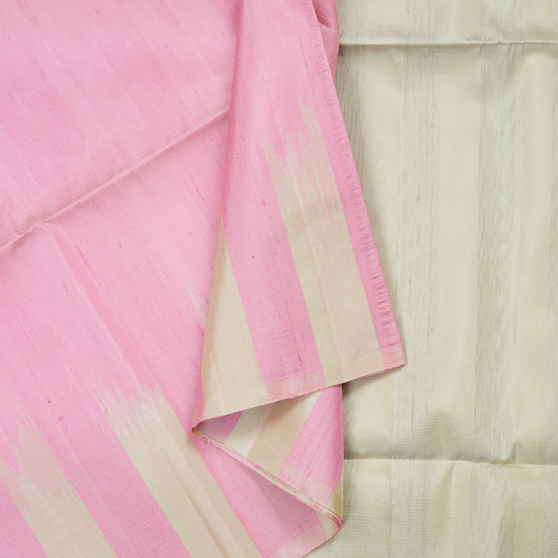 Hayagrivas Baby Pink Handloom Soft Silk Saree KBD1773A1-1