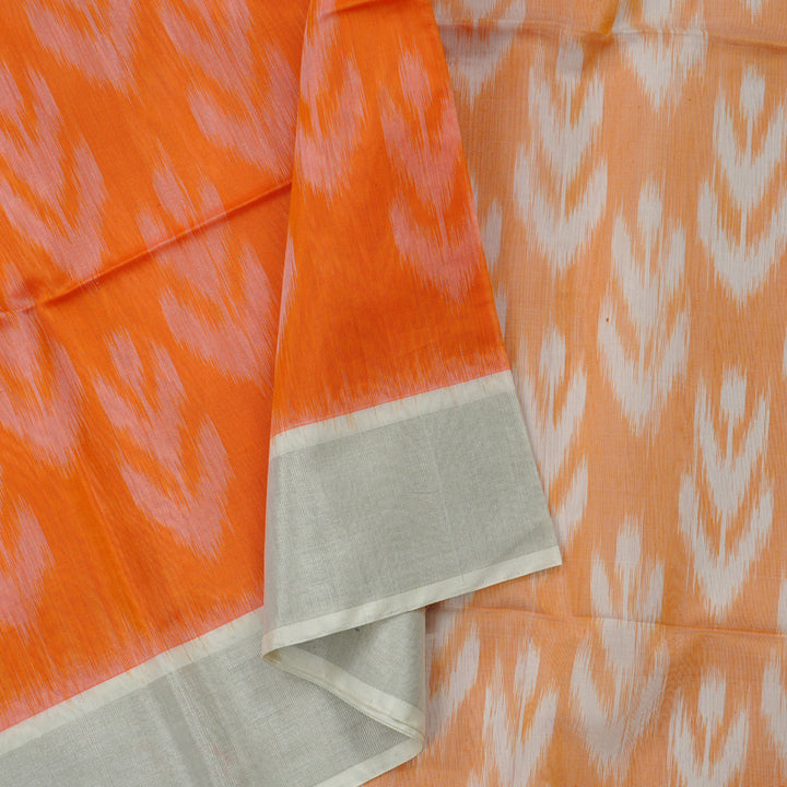 Hayagrivas Handloom Ikkat Silk Cotton Saree KBD1775A3-2