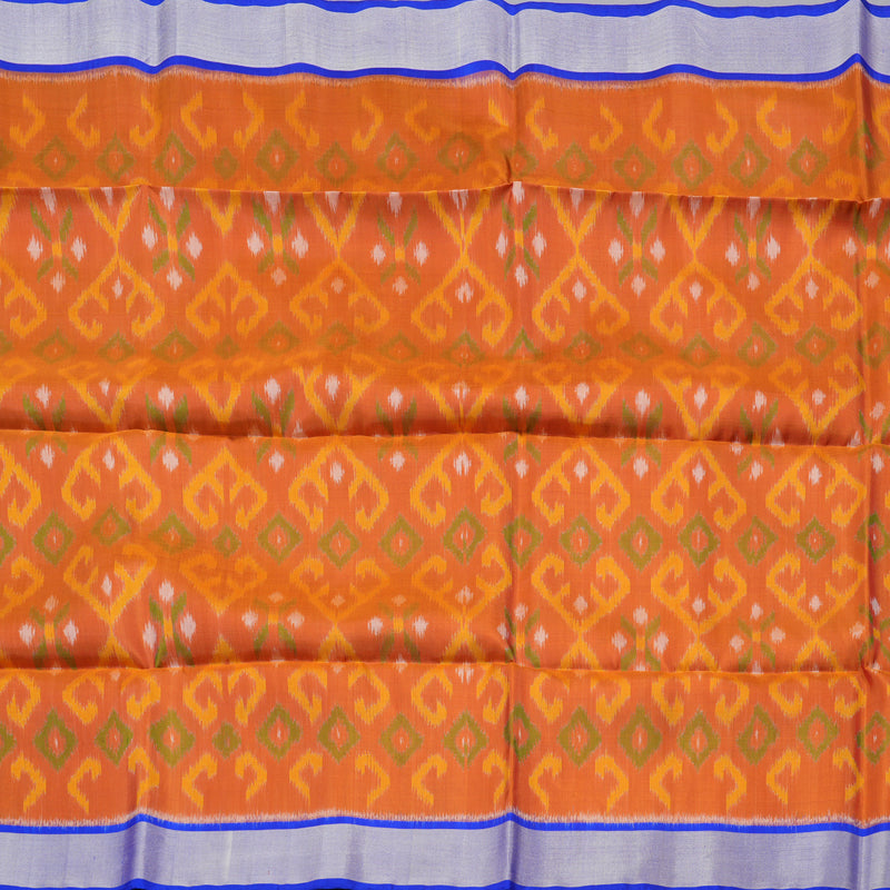 Hayagrivas Handloom Ikkat Soft Silk Saree KBD1775A4-24