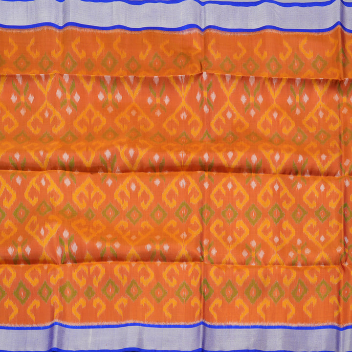 Hayagrivas Handloom Ikkat Soft Silk Saree KBD1775A4-24