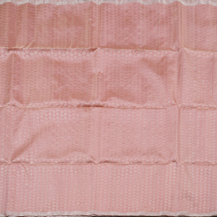 Hayagrivas Peach Tissue Handloom Soft Silk Saree KBD1776A14-2