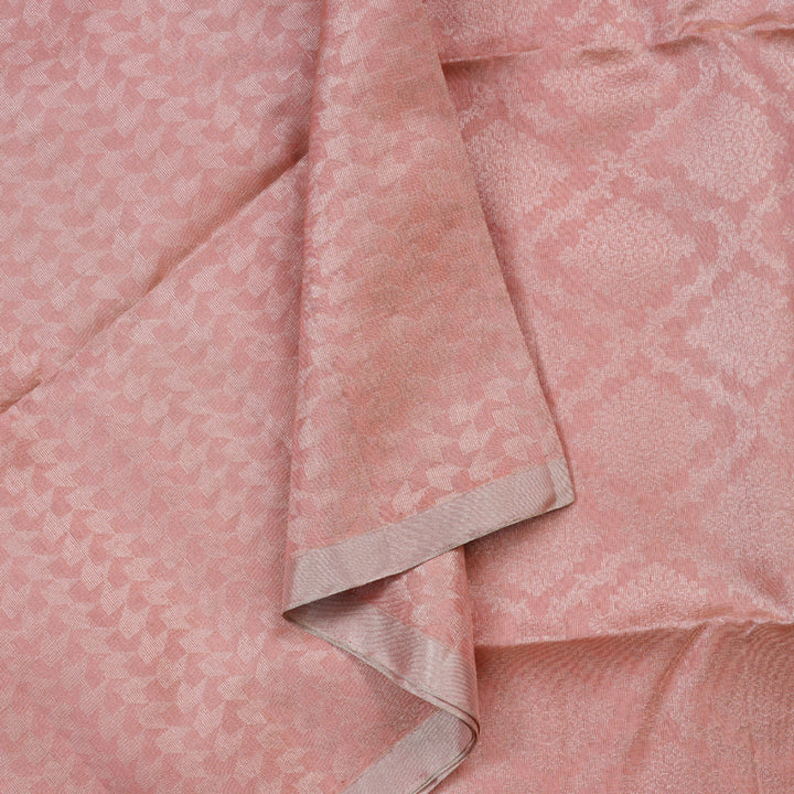 Hayagrivas Peach Tissue Handloom Soft Silk Saree KBD1776A14-2