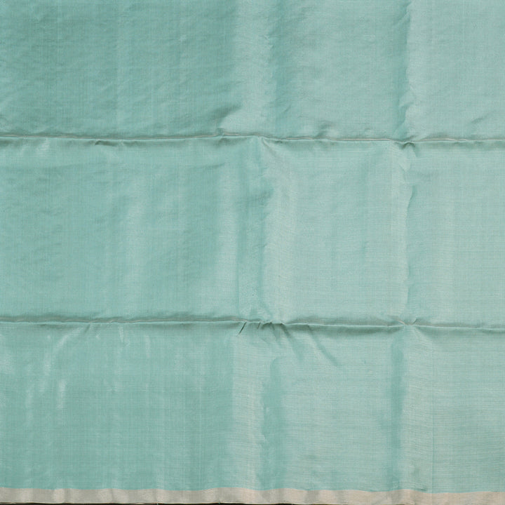 Hayagrivas Sea Blue Tissue Handloom Soft Silk Saree KBD1776A14-3