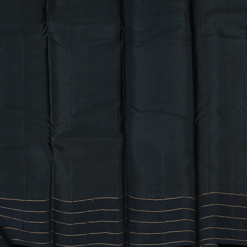 Hayagrivas Handloom Soft Silk Saree in Enchanting Dark Gold KBD1776A8-1