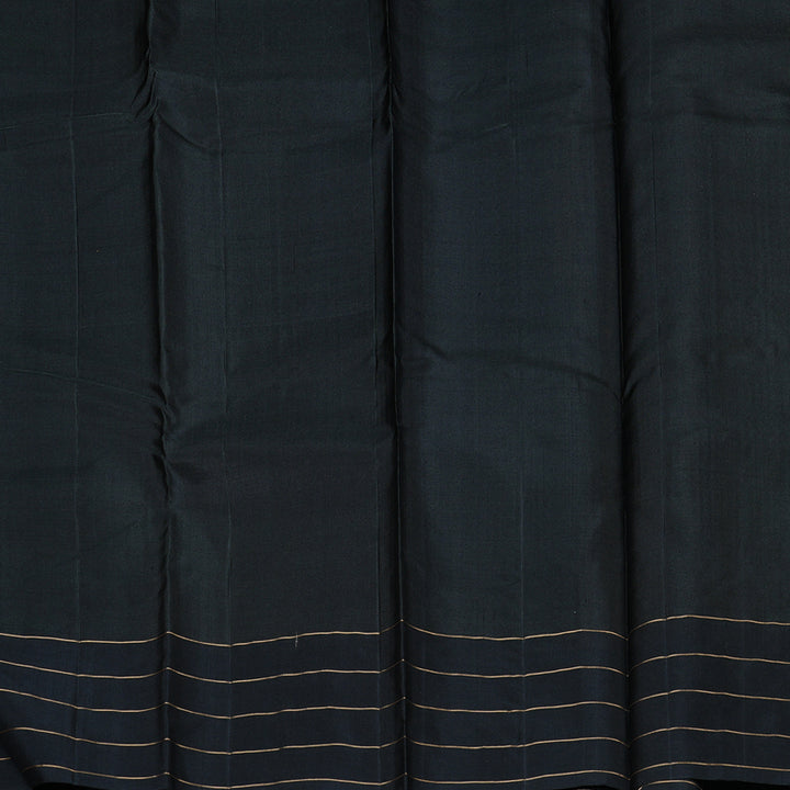 Hayagrivas Handloom Soft Silk Saree in Enchanting Dark Gold KBD1776A8-1