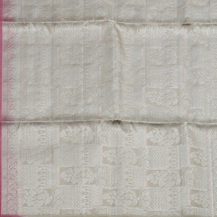 Hayagrivas Dark bubblegum Pink Handloom Soft Silk Saree KBD1777A8-1