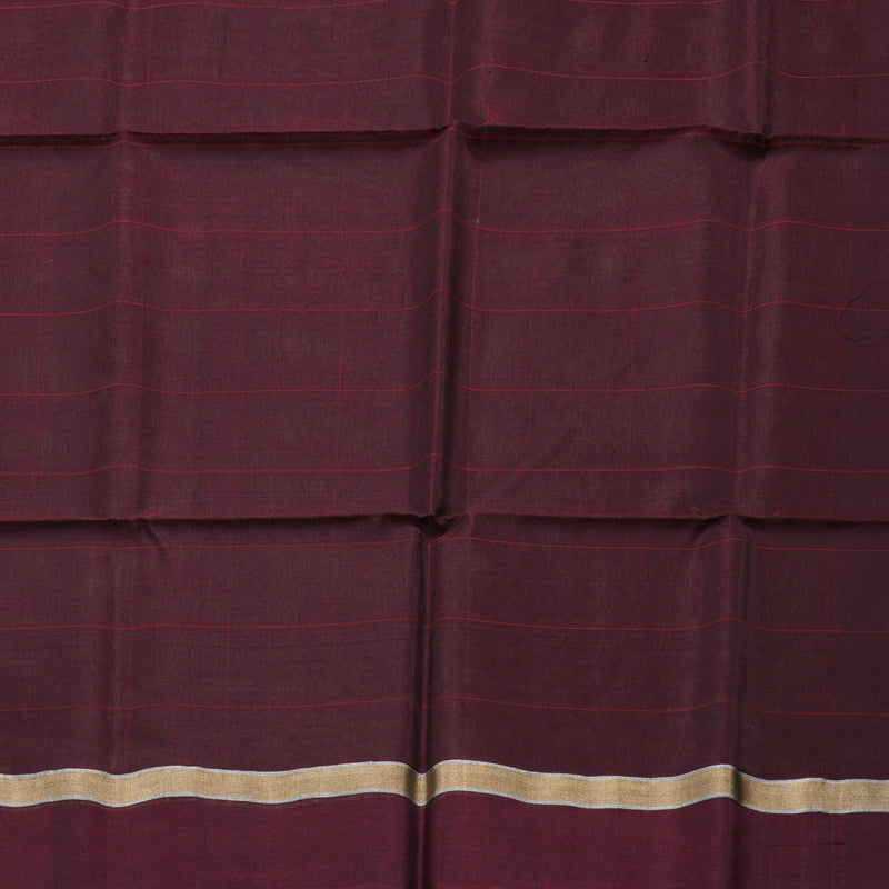 Hayagrivas Handloom Kora Silk Cotton Saree in Captivating Bottle Green KBD1779A1-4