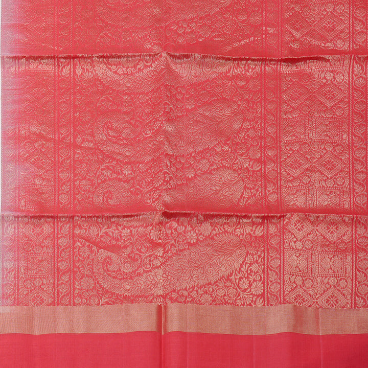 Hayagrivas Handloom Kora Silk Cotton Saree in Opulent White KBD1779A2-18
