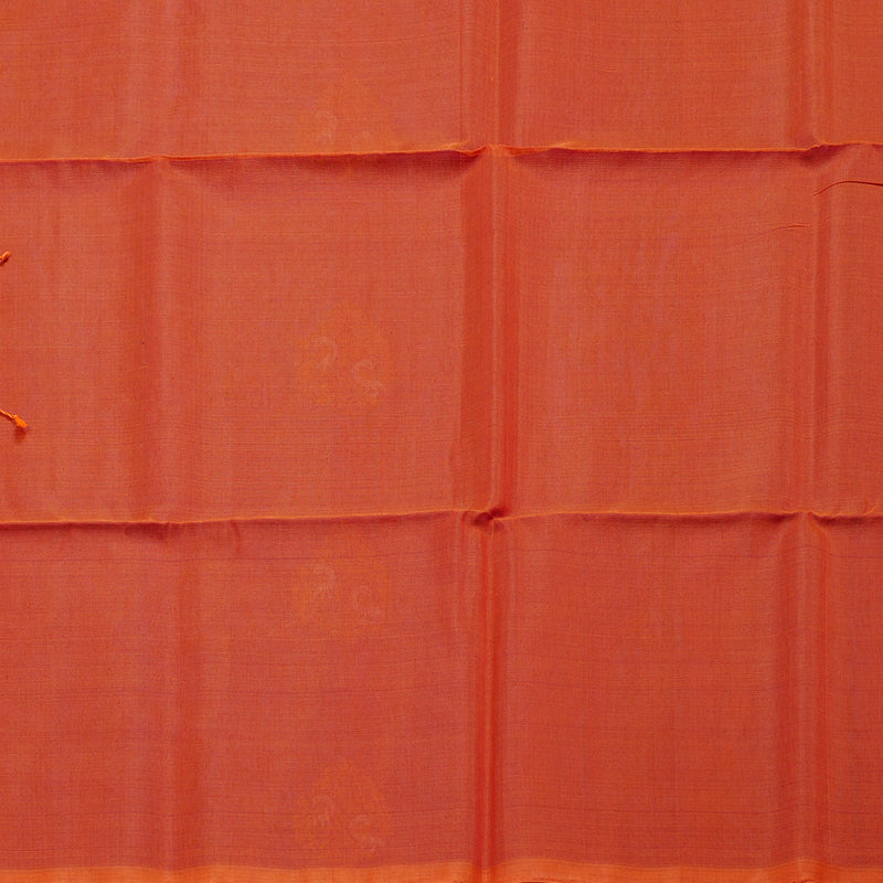 Hayagrivas Handloom Kora Silk Cotton Saree in Enchanting Blue KBD1779A2-31