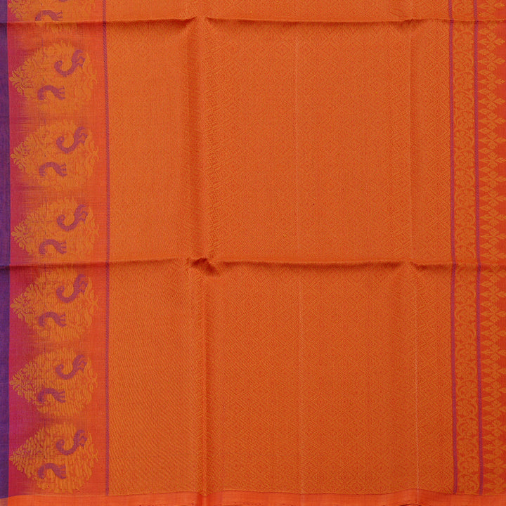 Hayagrivas Handloom Kora Silk Cotton Saree in Enchanting Blue KBD1779A2-31