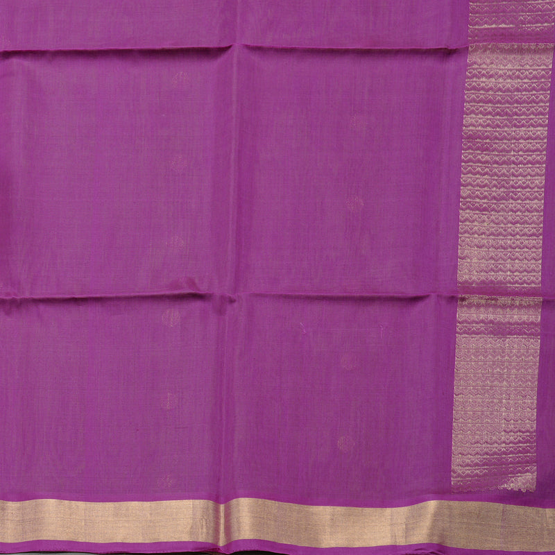 Hayagrivas Handloom Kora Silk Cotton Saree in Vivid Olive Green KBD1779A2-37