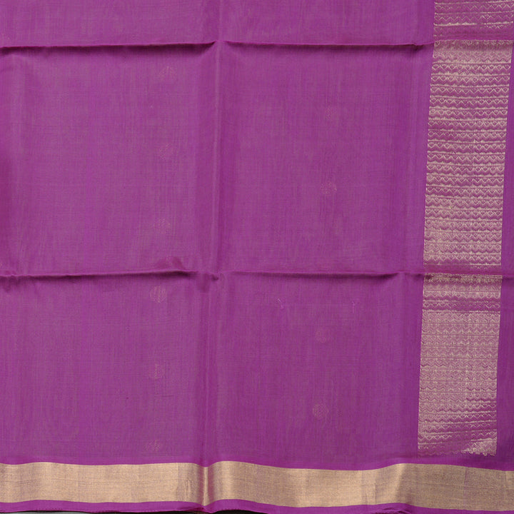 Hayagrivas Handloom Kora Silk Cotton Saree in Vivid Olive Green KBD1779A2-37