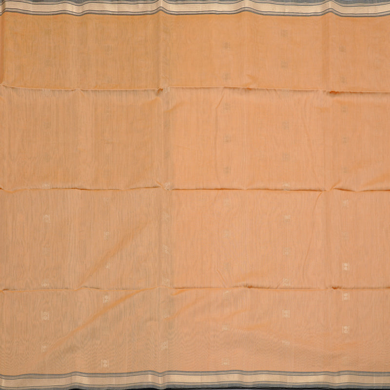 Hayagrivas Handloom Kora Silk Cotton Saree in Ethereal Sandal KBD1779A2-44