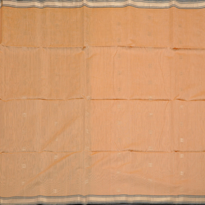 Hayagrivas Handloom Kora Silk Cotton Saree in Ethereal Sandal KBD1779A2-44