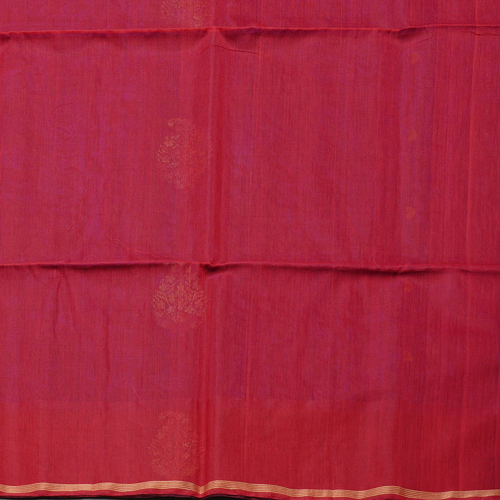 Hayagrivas Handloom Kora Silk Cotton Saree in Mesmerising Dark Blue KBD1779A2-54