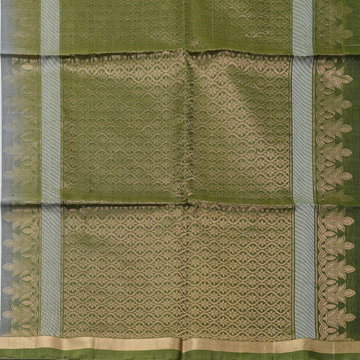Hayagrivas Handloom Kora Silk Cotton Saree in Ethereal Half White KBD1779A2-67