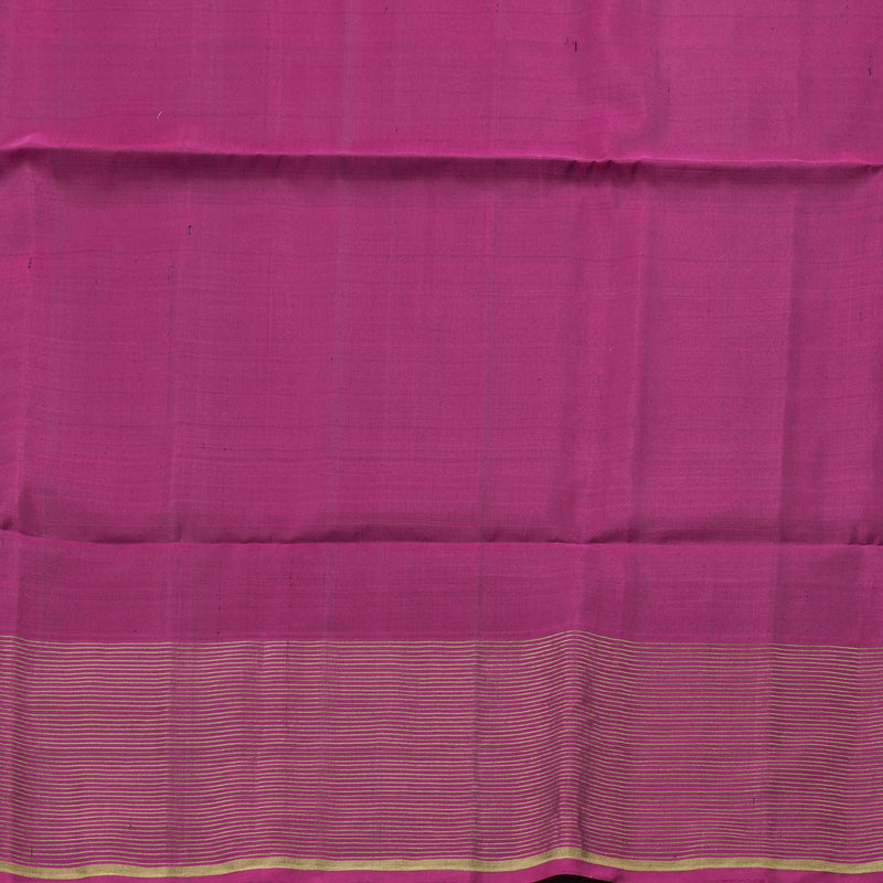 Hayagrivas Handloom Soft Silk Saree in Radiant Honey Orange with Majestic Pink Contrast KBD1788A3-12