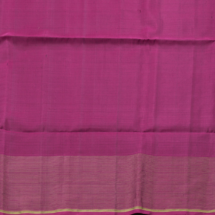 Hayagrivas Handloom Soft Silk Saree in Radiant Honey Orange with Majestic Pink Contrast KBD1788A3-12