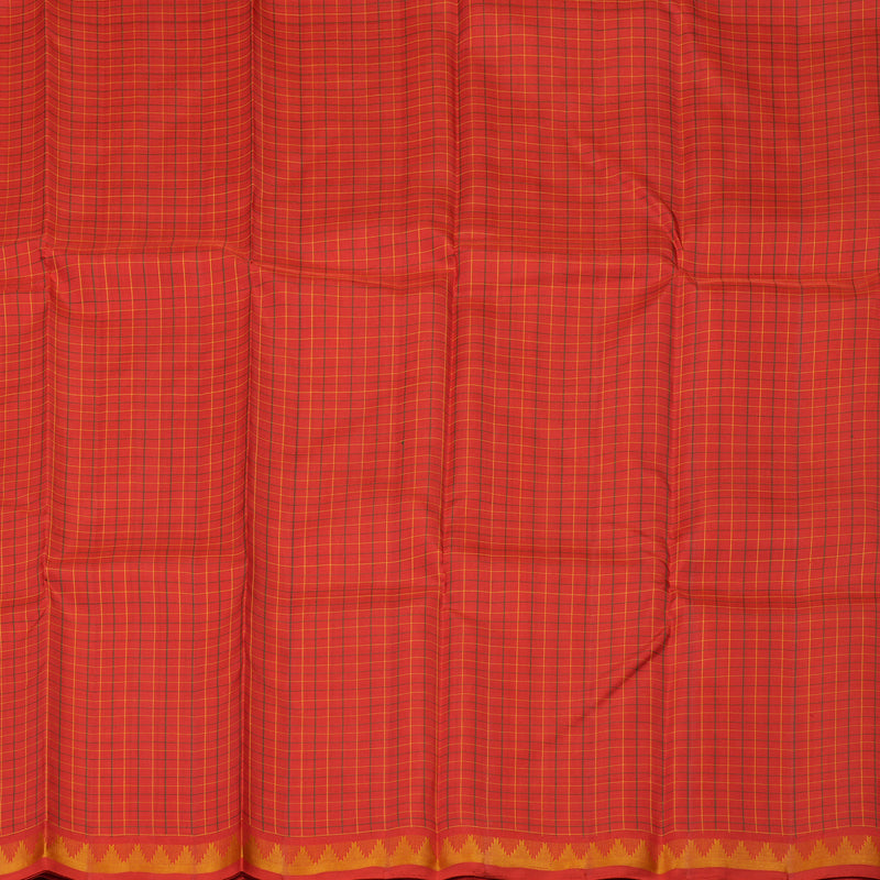 Hayagrivas Handloom Red Kanjivaram Silk Saree KBD1792A2-1