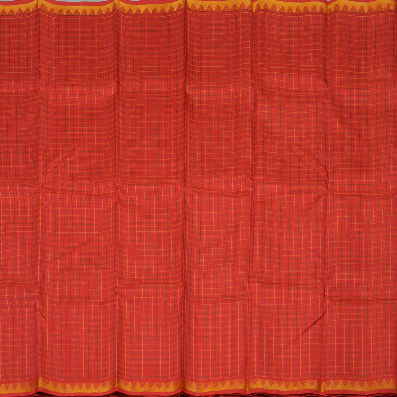 Hayagrivas Handloom Red Kanjivaram Silk Saree KBD1792A2-1