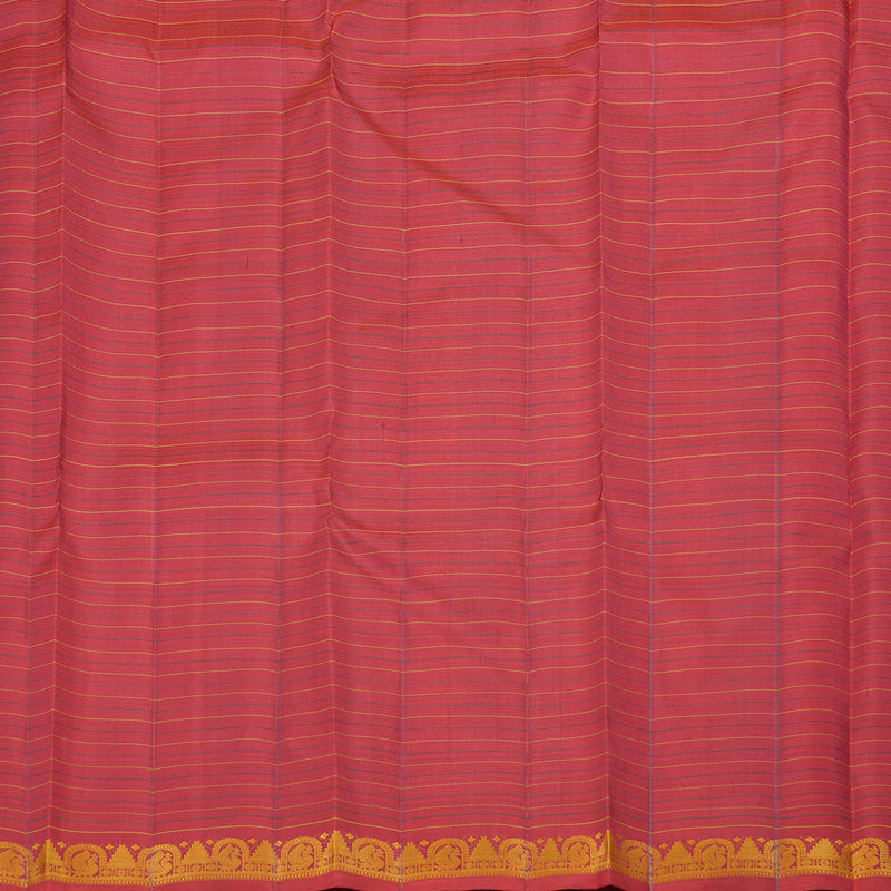 Hayagrivas Rich Maroon Handloom Kanjivaram Silk Saree KBD1792A2-2