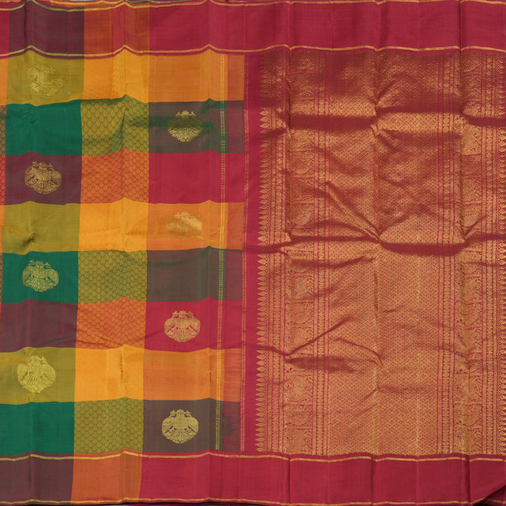 Hayagrivas Handloom Kanjivaram Silk Saree KBD1798B3-1