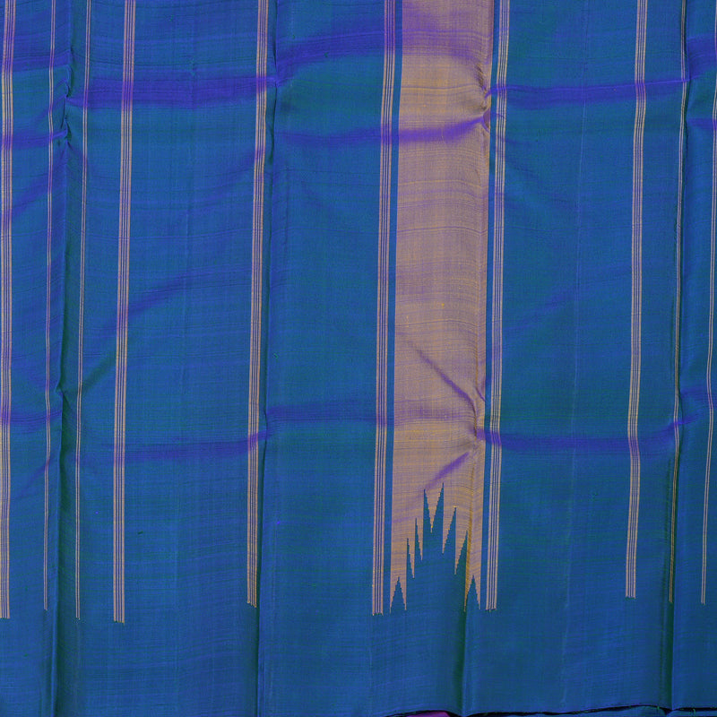 Hayagrivas Handloom Temple Border Kanjivaram Silk Saree KBD1798B5-3