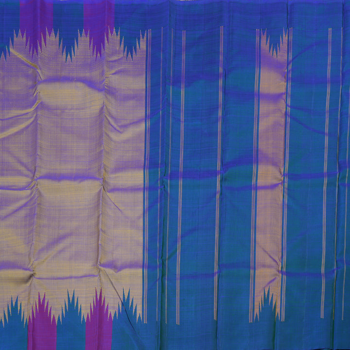 Hayagrivas Handloom Temple Border Kanjivaram Silk Saree KBD1798B5-3