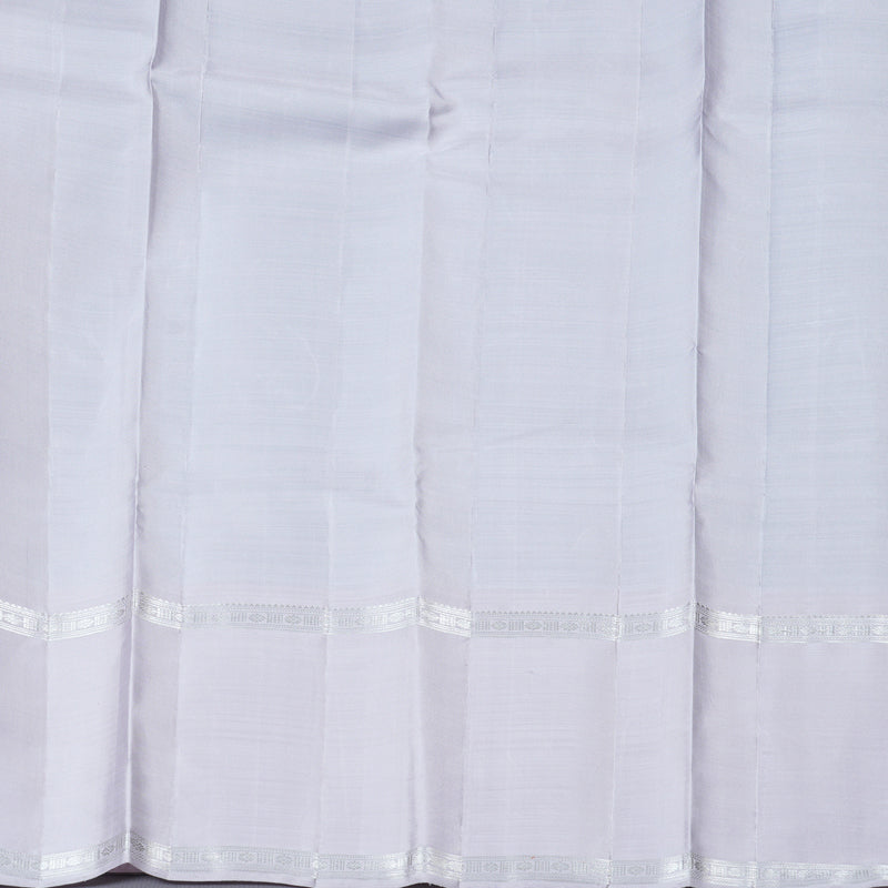 Hayagrivas Handloom Kanjivaram Silk Saree in Serene Light Sky Blue KBD1802B4-1