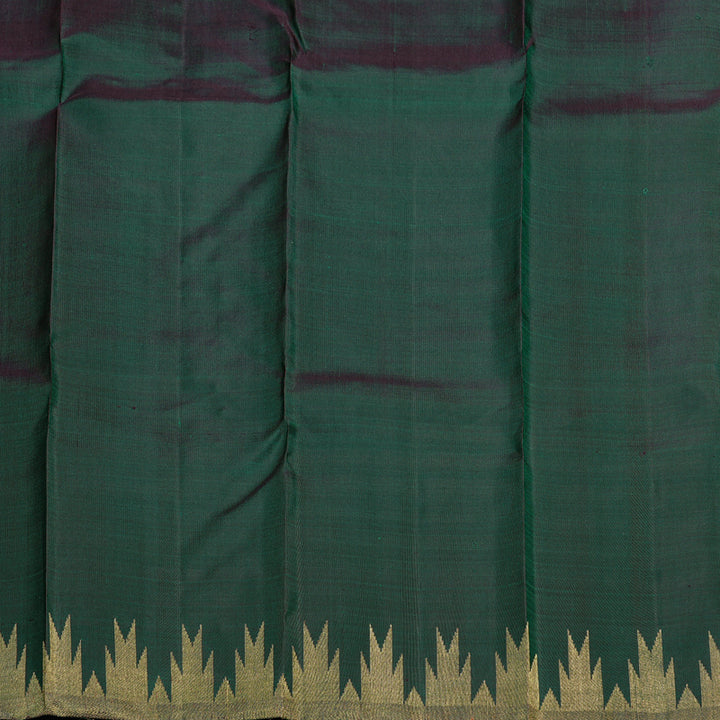 Hayagrivas Handloom Temple Border Kanjivaram Silk Saree KBD1804B2-1