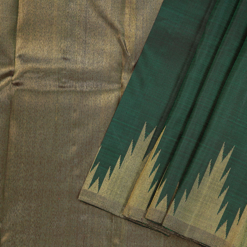 Hayagrivas Handloom Temple Border Kanjivaram Silk Saree KBD1804B2-1