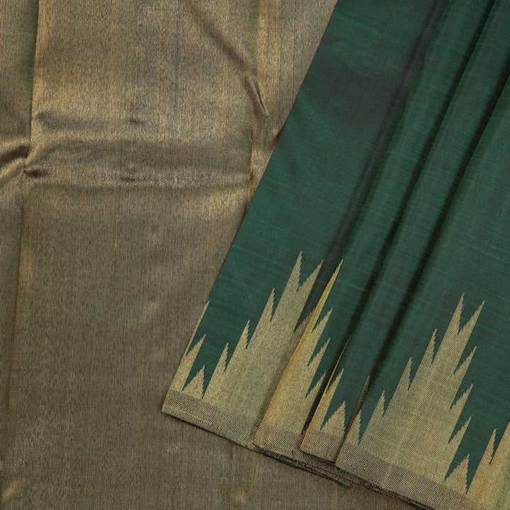 Hayagrivas Handloom Temple Border Kanjivaram Silk Saree KBD1804B2-1