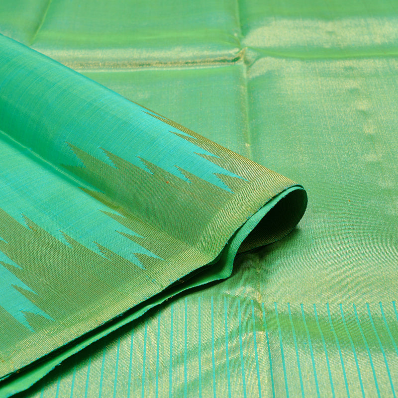 Hayagrivas Handloom Temple Border Kanjivaram Silk Saree KBD1804B4-1