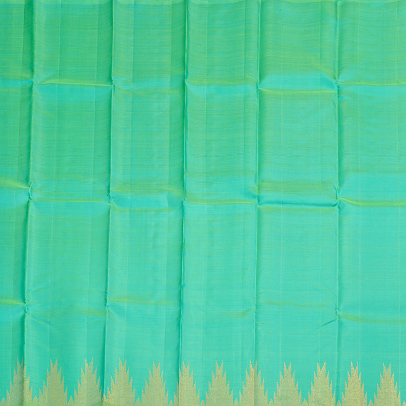 Hayagrivas Handloom Temple Border Kanjivaram Silk Saree KBD1804B4-1