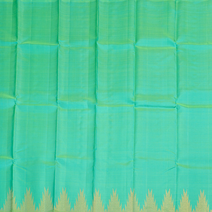 Hayagrivas Handloom Temple Border Kanjivaram Silk Saree KBD1804B4-1