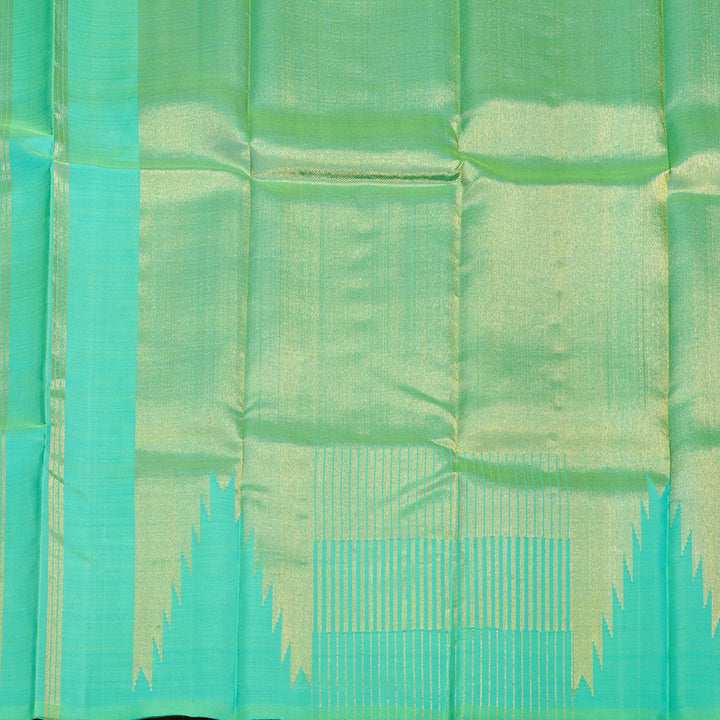 Hayagrivas Handloom Temple Border Kanjivaram Silk Saree KBD1804B4-1