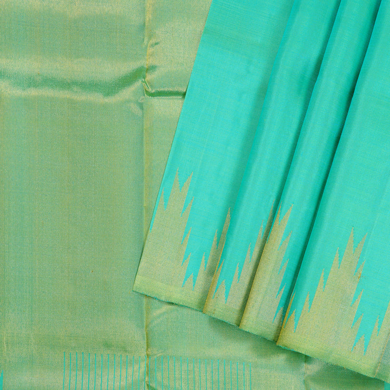 Hayagrivas Handloom Temple Border Kanjivaram Silk Saree KBD1804B4-1