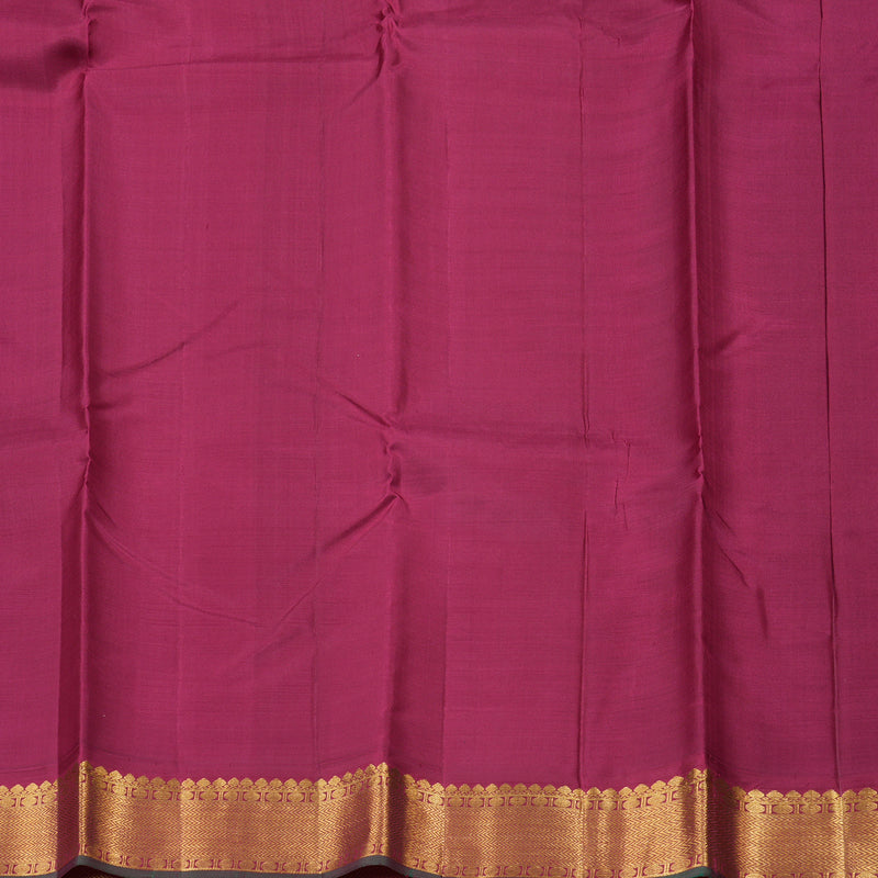 Hayagrivas Handloom Kanjivaram Silk Saree in Eye-Catching Purple KBD1813B15-1