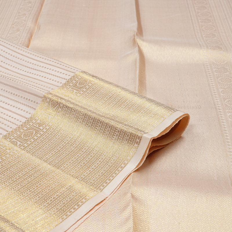 Hayagrivas Sandal Handloom Kanjivaram Silk Saree KBD1815B10-1