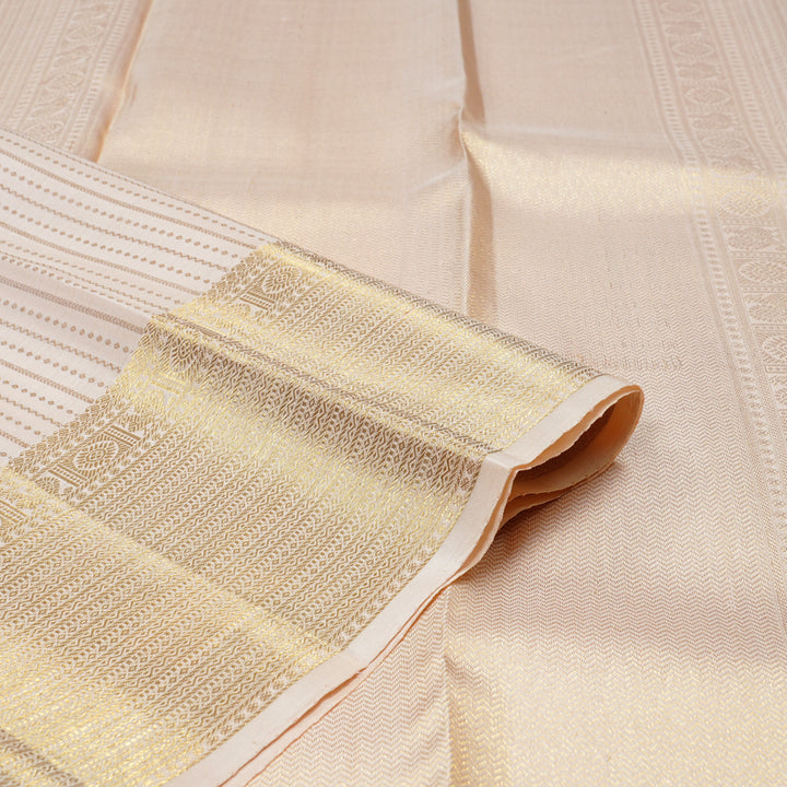 Hayagrivas Sandal Handloom Kanjivaram Silk Saree KBD1815B10-1