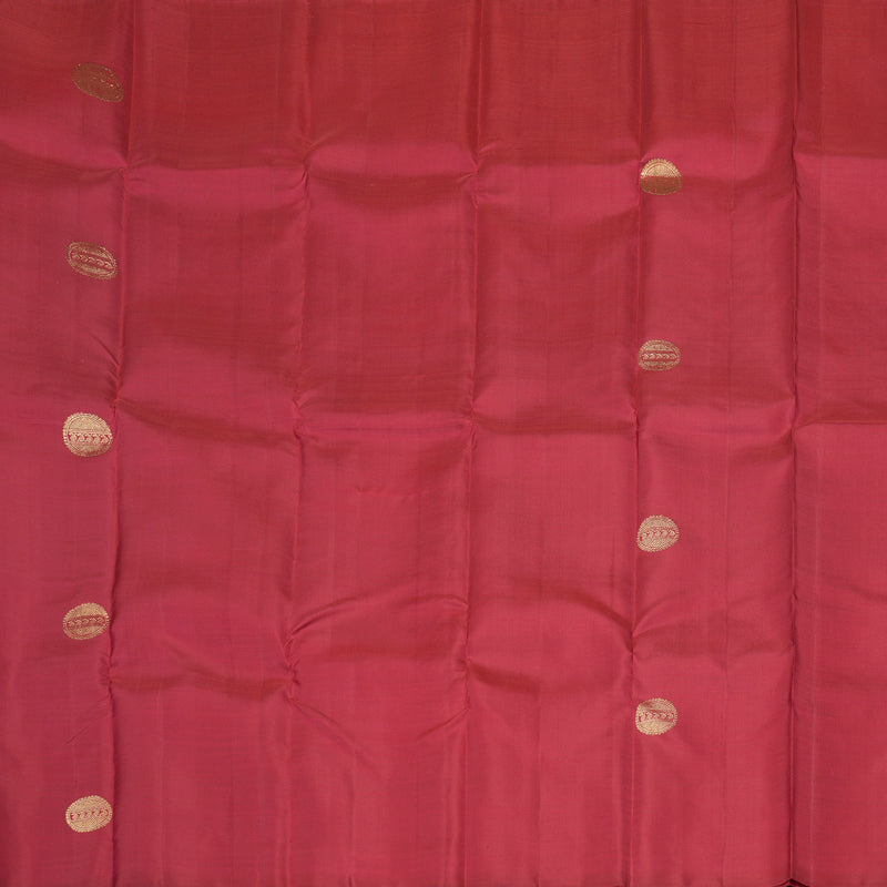Hayagrivas Handloom Kanjivaram Silk Saree in Royal Red KBD1815B15-7